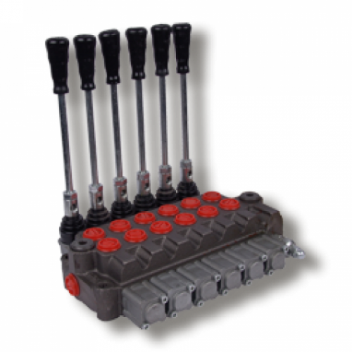 Hidrolik 6'lı Monoblok Kumanda Kolları