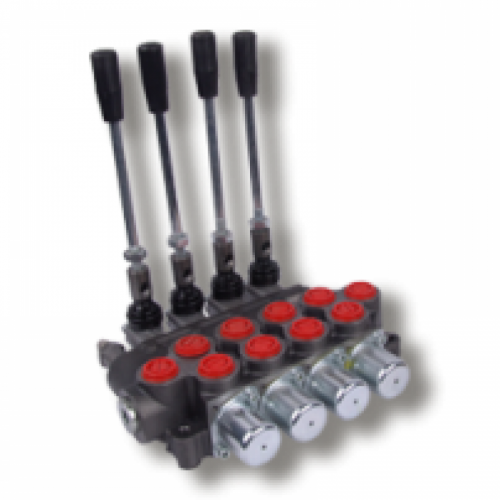 Hidrolik 4'lü Monoblok Kumanda Kolları