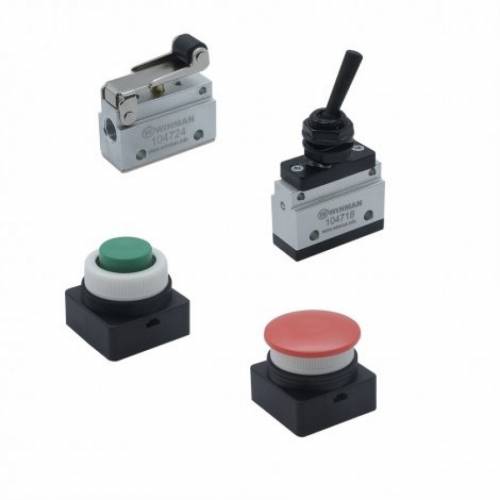 Winman Cm3 Serisi Mekanik & Manuel Kontrollü Pnömatik Valfler